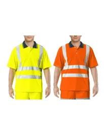 Polo Da Lavoro Alta Visibilità Issa Line Hi Vis 08184NPL