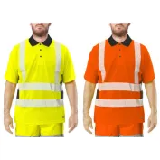 Polo Da Lavoro Alta Visibilità Issa Line Lumivert Hi Vis 8191
