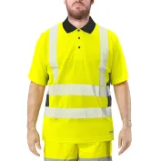 Polo Da Lavoro Alta Visibilità Issa Line Lumivert Hi Vis 8191