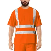 T-shirt Da Lavoro Alta Visibilità Issa Line Basic Tee Hi Vi 08183NTS