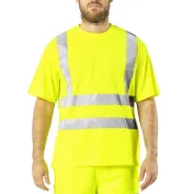 T-shirt Da Lavoro Alta Visibilità Issa Line Basic Tee Hi Vi 08183NTS