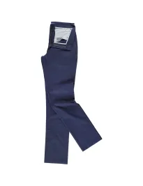 Fuori tutto - Pantaloni da lavoro estivi da donna in cotone - Workteam Taglia 44 Colore Blu