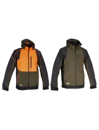 Fuori tutto - Giacca da Lavoro Softshell Multitasche Stretch Impermeabile Cofra Seewald V323-0-03 Taglia 64 Colore Fango Nero