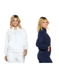 Felpa zip lunga da lavoro 100% Cotone da Donna Siggi Alexis 04MG0809/00