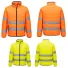 Fuori tutto - Giacca da Lavoro Portwest Alta Visibilità Baffle Hi-Vis S617 Impermeabile Taglia XL Colore Giallo Nero