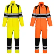 Tuta da Lavoro Portwest Alta Visibilità CD855 Multitasche Impermeabile