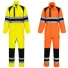 Tuta da Lavoro Portwest Alta Visibilità CD855 Multitasche Impermeabile