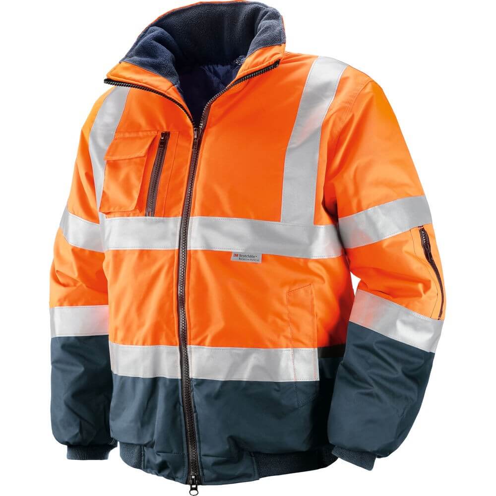 Alta Visibilità Sopragiacca Moto Impermeabile JDC Shield Con