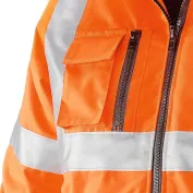 Giubbino Alta Visibilità in GBTEX Impermeabile - ADRIA Neri SpA - BANDE RETROREFLITTENTI