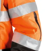 Giubbino Alta Visibilità in GBTEX Impermeabile - ADRIA Neri SpA - TASCHE LATERALI