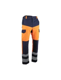 Pantaloni da Lavoro LMA Xenon 1712 Alta Visibilità Multitasche Multirischio Metalfree