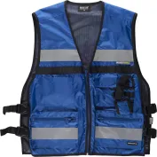GILET Da lavoro Combi ALTA VISIBILITA'  - Disponibile in 5 Colori - BLU