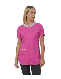 Fuori tutto - Casacca da donna multitasche a maniche corte Gioia Horeca Siggi - 28CS1424/00-0001 taglia S colore Sabbia