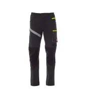 Fuori Tutto - Pantalone Unisex da Lavoro Multitasche Stretch Payper Next 4W Summer AY 7317 Nero/Nero taglia 52