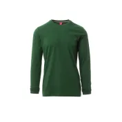 T-shirt Girocollo a Manica Lunga in Cotone Pineta - Payper
