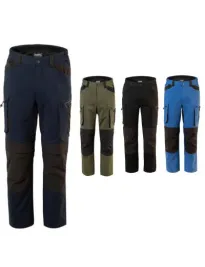 Fuori tutto - Pantaloni da Lavoro Rossini Dynamic Flex A00520 Stretch Multitasche Taglia M Colore Nero