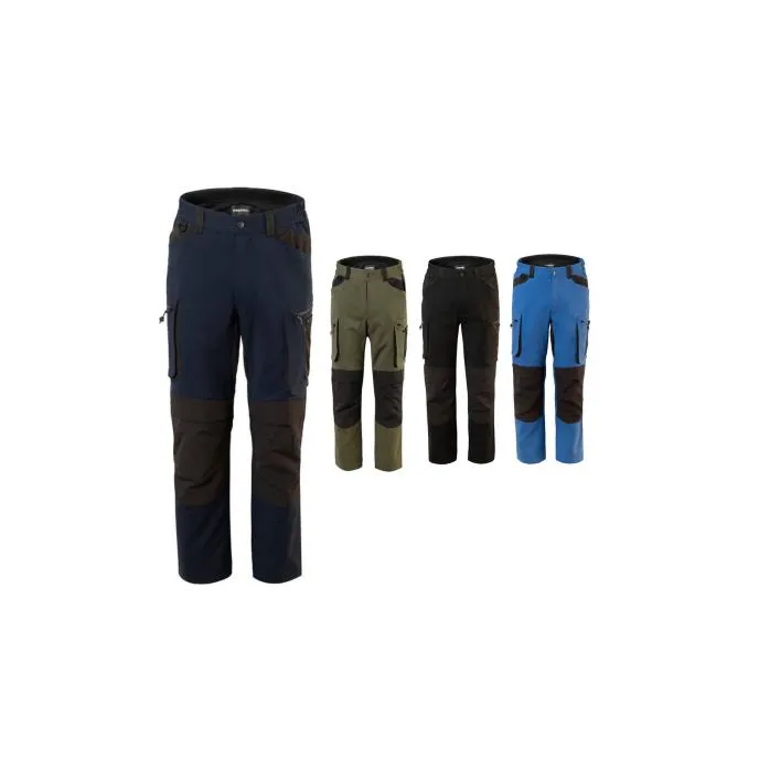 Fuori tutto - Pantaloni da Lavoro Rossini Dynamic Flex A00520 Stretch Multitasche Taglia M Colore Nero
