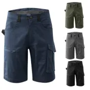 Fuori tutto - Bermuda da Lavoro Rossini R-Evolution A00790 Stretch Multitasche Taglia M Colore Nero