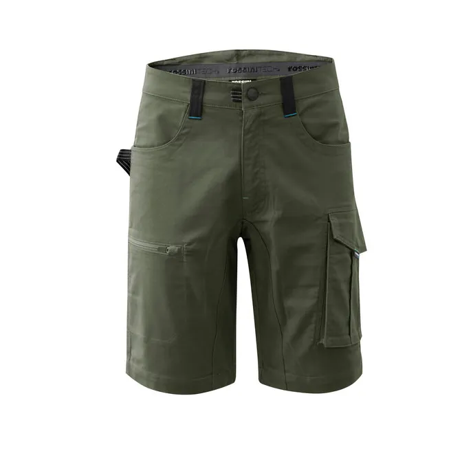 Fuori tutto - Bermuda da Lavoro Rossini R-Evolution A00790 Stretch Multitasche Taglia M Colore Nero