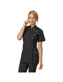Fuori tutto - Casacca da donna a maniche corte Kelly Beauty Siggi - 63CS1329/00-0001 taglia L colore Nero