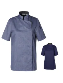 Giacca da Cuoco Molinel Shade 06673641160 Chef Cucina Maniche Corte Donna