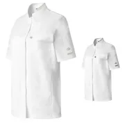 Giacca da Cuoco Molinel Crush 08983793077 Chef Cucina Maniche Corte Stretch Donna