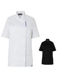 Giacca da Cuoco Molinel Reko 10863253001 Chef Cucina Maniche Corte Stretch Donna