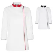 Giacca da Cuoco Molinel Ajik 29913601116 Chef Cucina Maniche Lunghe Donna