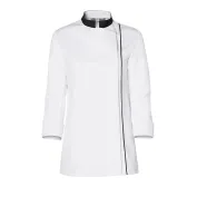 Giacca da Cuoco Molinel Ajik 29913601116 Chef Cucina Maniche Lunghe Donna