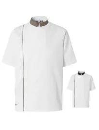 Giacca da Cuoco Molinel Ajik 29953601247 Chef Cucina Maniche Corte
