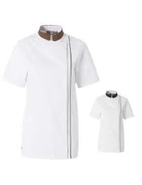 Giacca da Cuoco Molinel Ajik 29963601247 Chef Cucina Maniche Corte Donna