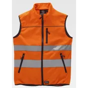 Gilet da Lavoro Softshell Stretch Alta Visibilità C2920- Workteam
