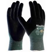 12 Paia - Guanti da Lavoro ATG Maxiflex Cut 42-8753 Rivestito in Nitrile Touchscreen