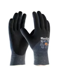 12 Paia - Guanti da Lavoro ATG Maxiflex Cut Ultra 52-3755 Rivestito in Nitrile Touchscreen