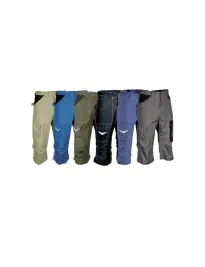Fuori tutto - Pantaloni da Lavoro Cofra Multitasche Belfast 100% Cotone Canvas V058-0-00A  taglia 44 colore Antracite Nero