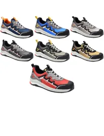 Fuori tutto -  Scarpe Antinfortunistiche Lemaitre Air 200 S3S ESD A200S3SBM Basse Numero 50 Colore Nero Grigio