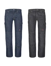 Pantaloni da Lavoro Lafont Alicki 1STNJN Jeans 100% Cotone Multitasche