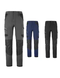 Pantaloni da Lavoro Lafont Ruler Stretch 1ATTST Multitasche Impermeabile