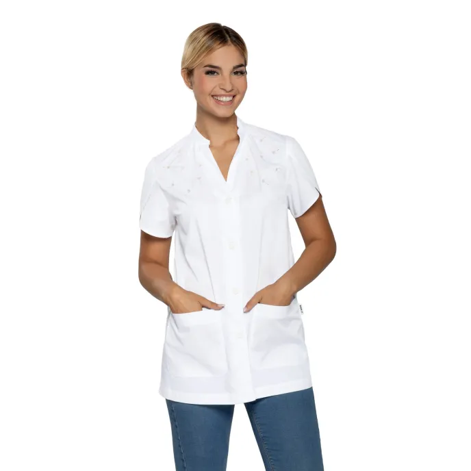 Fuori tutto - Casacca da donna a maniche corte Siggi Coraline - 28CS1882/00 Taglia L Colore Azzurro
