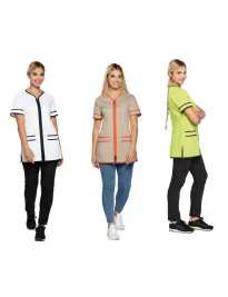 Fuori tutto - Casacca da donna a maniche corte Siggi Talia - 28CS1885/00 Taglia L Colore Sabbia
