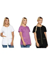 Fuori tutto - Casacca da donna a maniche corte Siggi Bella - 28CS1883/00 Taglia L Colore Viola