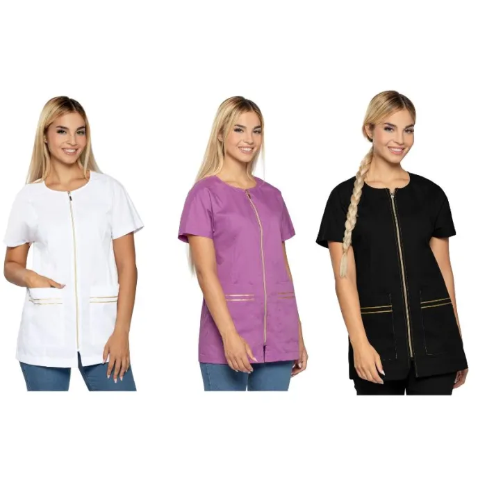 Fuori tutto - Casacca da donna a maniche corte Siggi Bella - 28CS1883/00 Taglia L Colore Viola