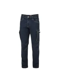 Fuori tutto - Jeans da Lavoro Stretch Elasticizzati Multitasche Sparco Dallas 02430 Taglia XL