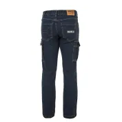 Fuori tutto - Jeans da Lavoro Stretch Elasticizzati Multitasche Sparco Dallas 02430 Taglia XL