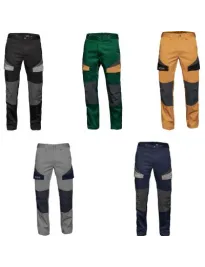 Fuori tutto - Pantaloni da Lavoro Multitasche stretch Nilo Siggi 73PA1482/00-1326 Taglia S Colore Giallo