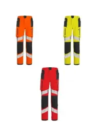 Pantalone da lavoro Lafont alta visibilità start 1FLST3PI