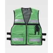 Gilet da Lavoro Alta Visibilità Regolazioni Laterali C3601 - Workteam