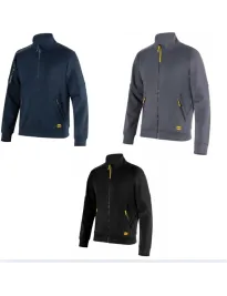 Felpa da Lavoro Diadora Sweatshirt fz rock 702.184010