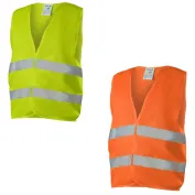 Gilet da Lavoro Neri ad alta visibilità Road 422019