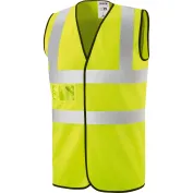 Gilet da Lavoro Neri ad alta visibilità Portabadge We 5/A 422059
